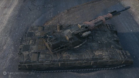 Уникальная кастомизация танка 11 уровня Ares 90 C в World of Tanks