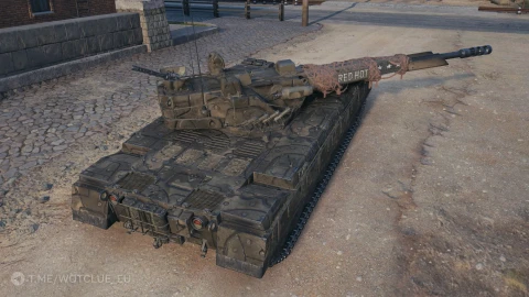 Уникальная кастомизация танка 11 уровня Ares 90 C в World of Tanks