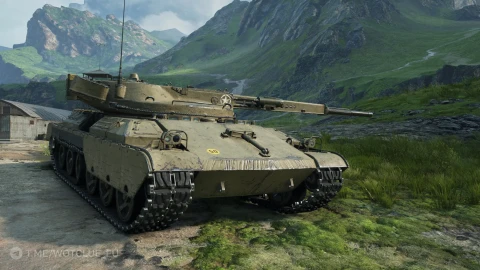 Танк 10 уровня Ares 90 из обновления 2.1.1 в World of Tanks