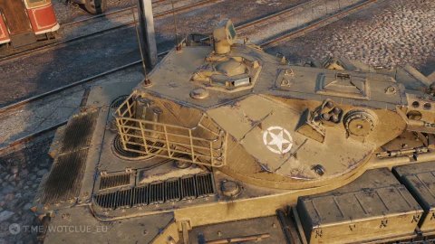 Танк 9 уровня Ares 85 из обновления 2.1.1 в World of Tanks