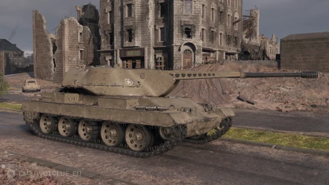 Танк 8 уровня Ares 75 из обновления 2.1.1 в World of Tanks