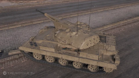 Танк 8 уровня Ares 75 из обновления 2.1.1 в World of Tanks