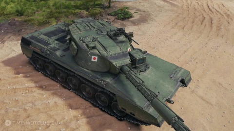 Новый тяжёлый танк 11 уровня Японии STK-2 из обновления 2.1.1 в World of Tanks