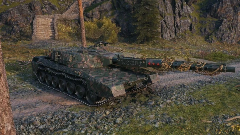 Уникальная кастомизация танка 11 уровня STK-2 в World of Tanks