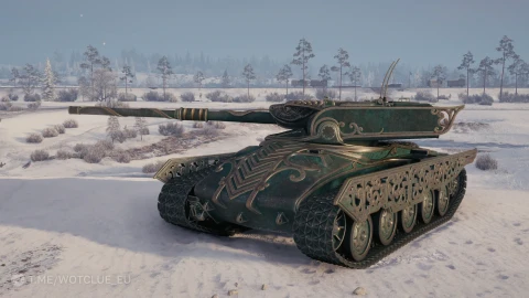 Танк Нефритовая спираль из обновления 2.1.1 в World of Tanks
