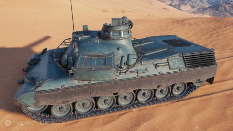 Танк Leox из обновления 2.1.1 в World of Tanks