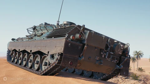 Танк Leox из обновления 2.1.1 в World of Tanks