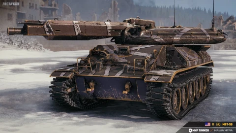 MBT-59 — новый средний танк 10 уровня США в Мире танков
