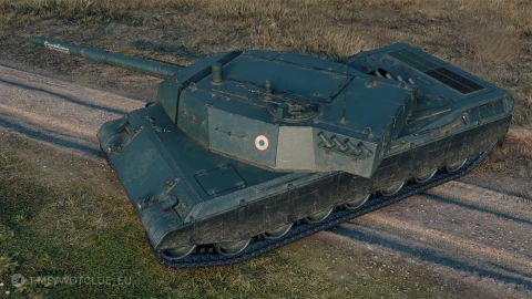 Танк Fantôme из микропатча 2.1_8 в World of Tanks