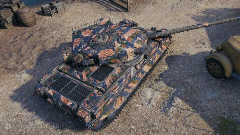 2D-стиль «Упаковать — не встать» в World of Tanks