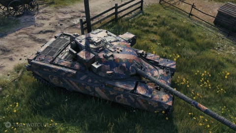 2D-стиль «Упаковать — не встать» в World of Tanks