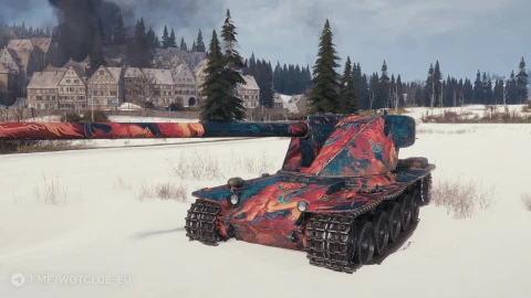 2D-стиль «Царствование огненного коня» из обновления 2.1.1 в World of Tanks