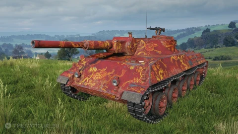 2D-стиль «Алый и золотой» из обновления 2.1.1 в World of Tanks
