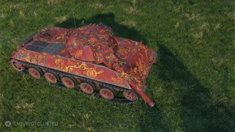 2D-стиль «Алый и золотой» из обновления 2.1.1 в World of Tanks