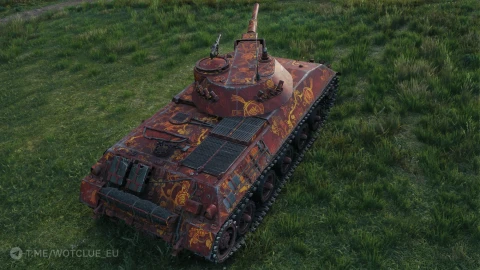 2D-стиль «Алый и золотой» из обновления 2.1.1 в World of Tanks