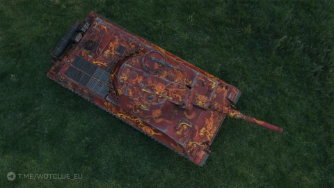 2D-стиль «Алый и золотой» из обновления 2.1.1 в World of Tanks