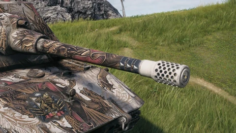 Настраиваемый 2D-cтиль «Король драконов (алый)» из обновления 2.1.1 в World of Tanks