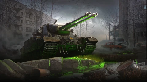 Тяжёлый танк Captain — главная награда Боевого пропуска: Артефакты прошлого. STALCRAFT: X и Мир танков