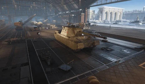 Изменённые ангары для празднования 23 февраля и 8 марта в Мире танков