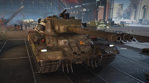 3D-стиль «Вагантобой» для танка Captain. Коллаборация STALCRAFT: X и Мир танков