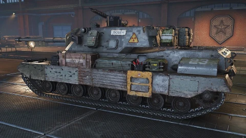 3D-стиль «Вагантобой» для танка Captain. Коллаборация STALCRAFT: X и Мир танков