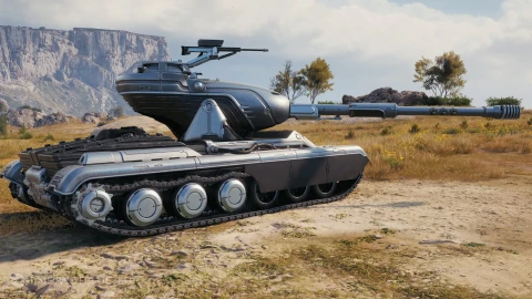 Скриншоты танка Peacekeeper из Боевого пропуска: RoboCop в World of Tanks