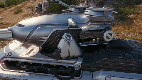 Скриншоты танка Peacekeeper из Боевого пропуска: RoboCop в World of Tanks