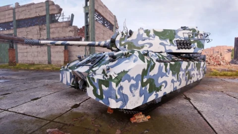 2D-стиль «Караванный след» из торгового каравана в Мире танков