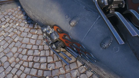 3D-объект «Огненный двигатель» в World of Tanks