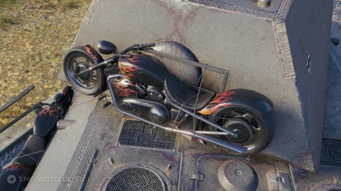 3D-объект «Огненный конь» в World of Tanks