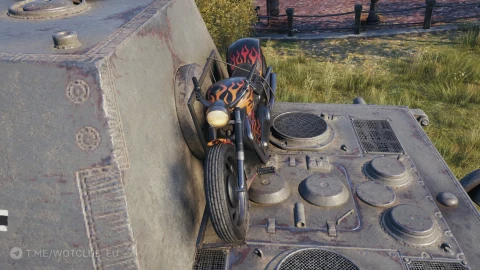 3D-объект «Огненный конь» в World of Tanks