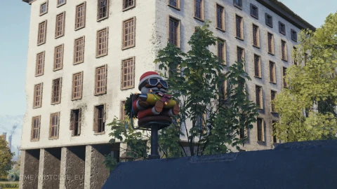 3D-объект «Праздничный гном» в World of Tanks