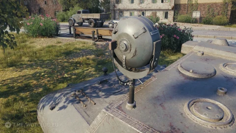 3D-объект «Передвижной прожектор» в World of Tanks