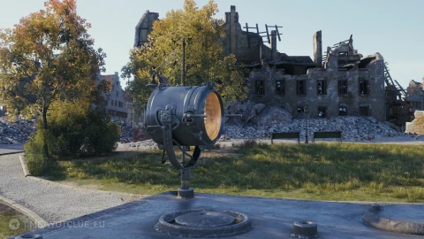 3D-объект «Прожектор» в World of Tanks