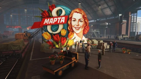 Специальный ангар на 8 марта в Мире танков