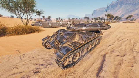 Скриншоты танка MBT-59 с супертеста Мира танков