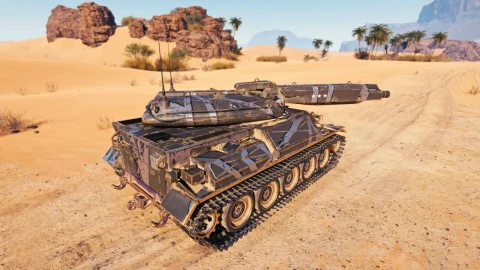 Скриншоты танка MBT-59 с супертеста Мира танков