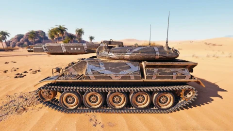 Скриншоты танка MBT-59 с супертеста Мира танков