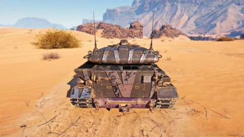 Скриншоты танка MBT-59 с супертеста Мира танков