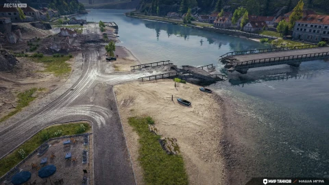Изменение карты «Застава» из обновления 1.40 в Мире танков