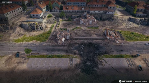 Изменение карты «Застава» из обновления 1.40 в Мире танков