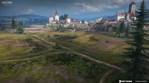 Изменение карты «Застава» из обновления 1.40 в Мире танков