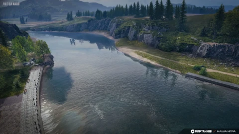 Изменение карты «Застава» из обновления 1.40 в Мире танков