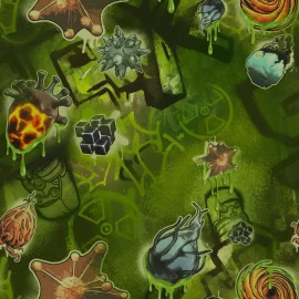 2D-стиль «Охотник за артефактами» из Боевого пропуска: Артефакты прошлого в Мир танков