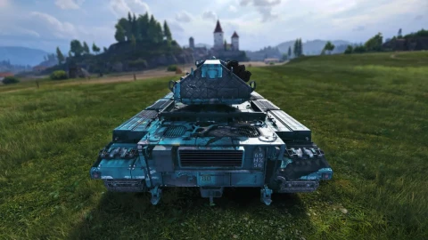 2D-стиль «ZIVCAS прототип» из Боевого пропуска:  Артефакты прошлого в Мир танков