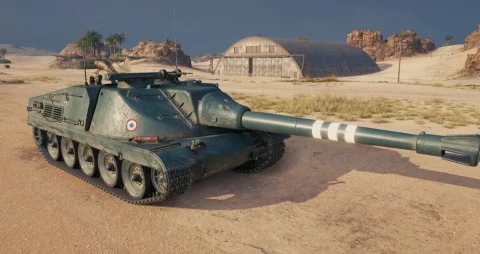 Изменения ТТХ премиум ПТ-САУ Coutelas на супертесте Мира танков