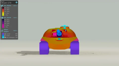 ТТХ нового танка Объект 278 из Конструкторского бюро в Мире танков