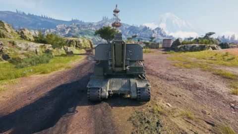 Скриншоты и ТТХ шведской арты 10 уровня VK 155 Projekt на супертесте Мира танков