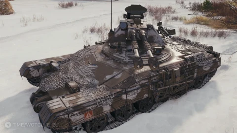 3D-стиль "Vz. 71 «Зима»" для танка Vz. 71 Tesák из 19 сезона Боевого пропуска в World of Tanks