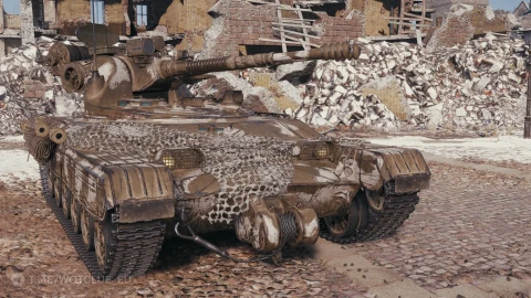 3D-стиль "Vz. 71 «Зима»" для танка Vz. 71 Tesák из 19 сезона Боевого пропуска в World of Tanks